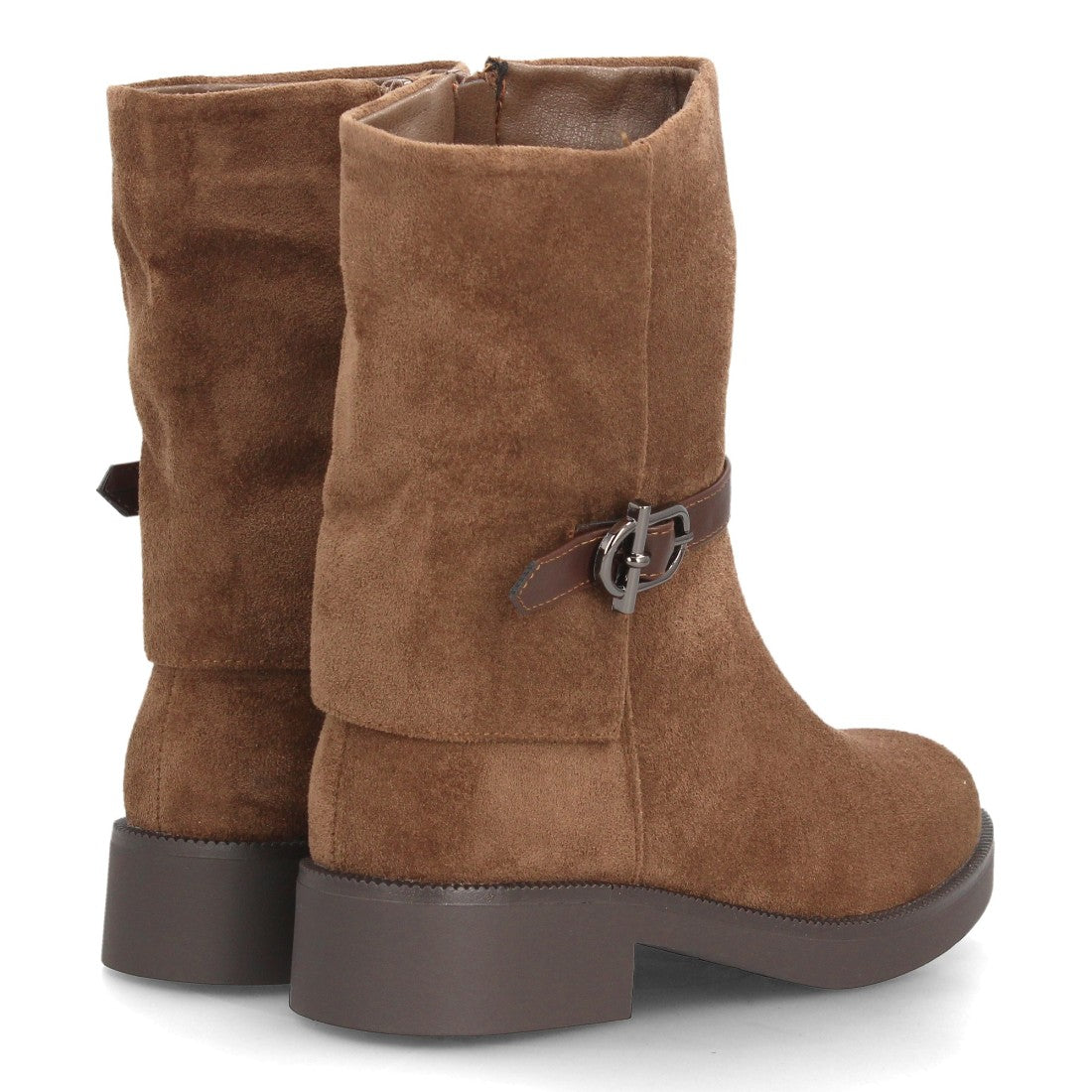 Botas para mujer de caña media 2609-Kaki