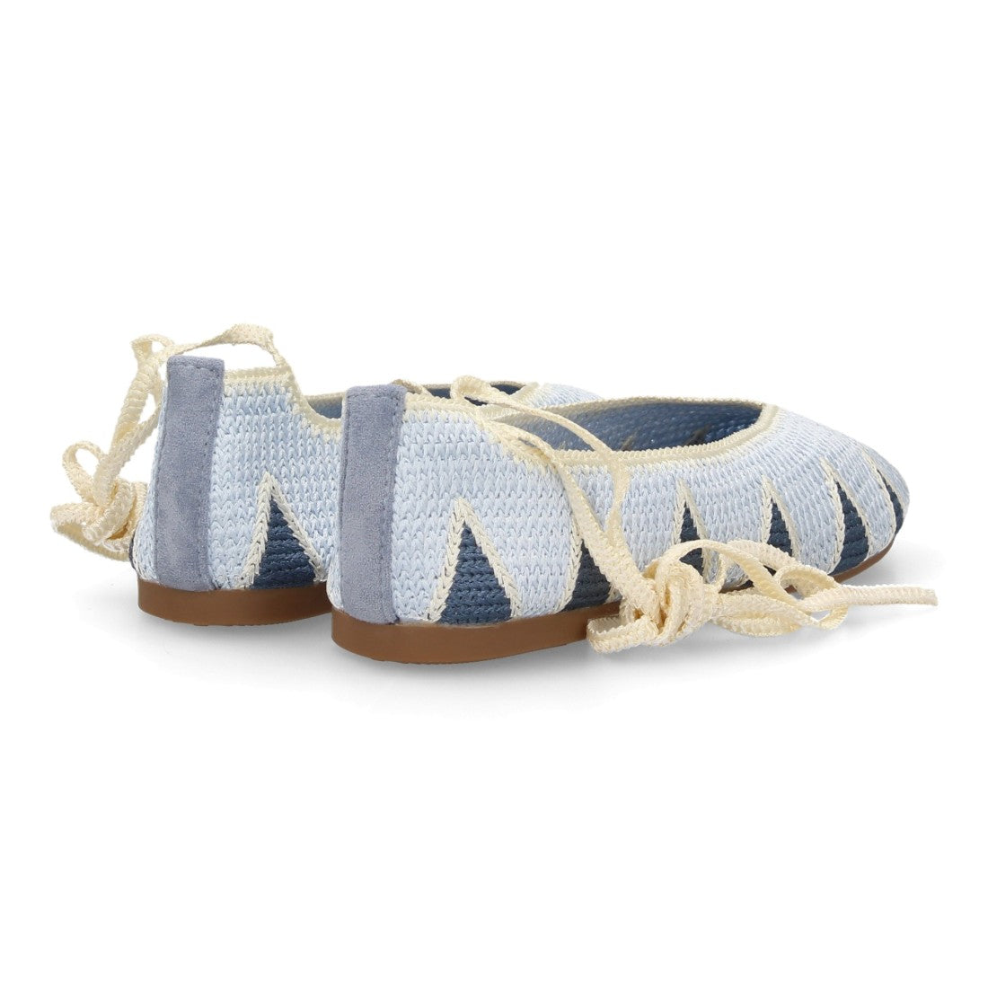 Bailarinas planas para mujer MT-157-Azul