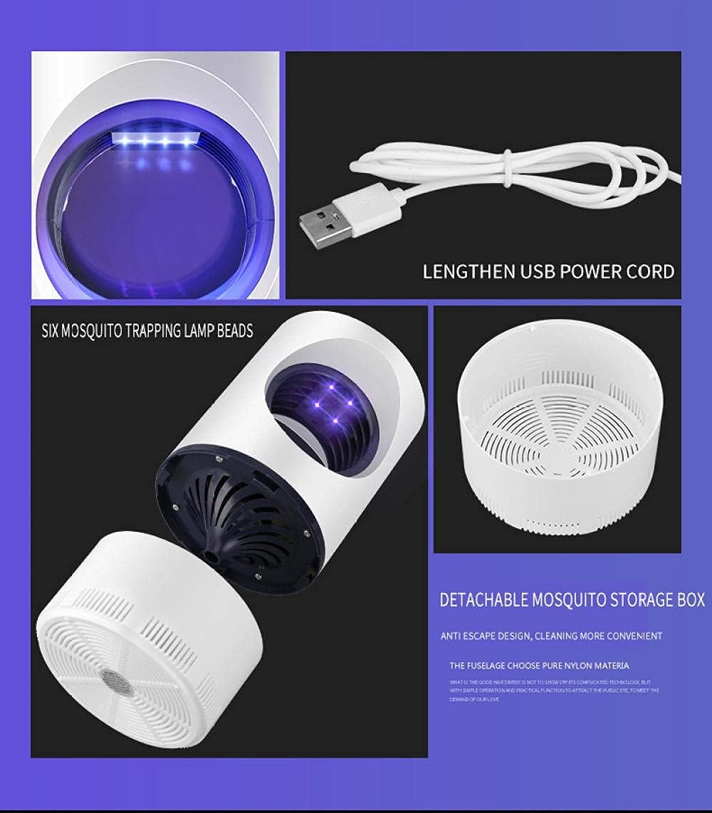 Antimosquits Killer - Llum USB LED Repel·lent Silenciosa per a la Llar i Dormitori