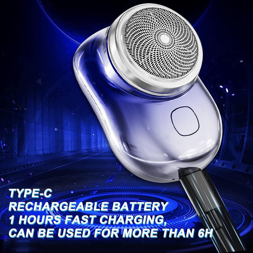Miniafaitadora elèctrica portàtil Storm Shaver 2023 - Afaitadora potent recarregable per USB