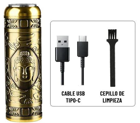 Mini Afaitadora Elèctrica USB - Retalladora Portàtil i Sense Fils per a un Afaitat Precís