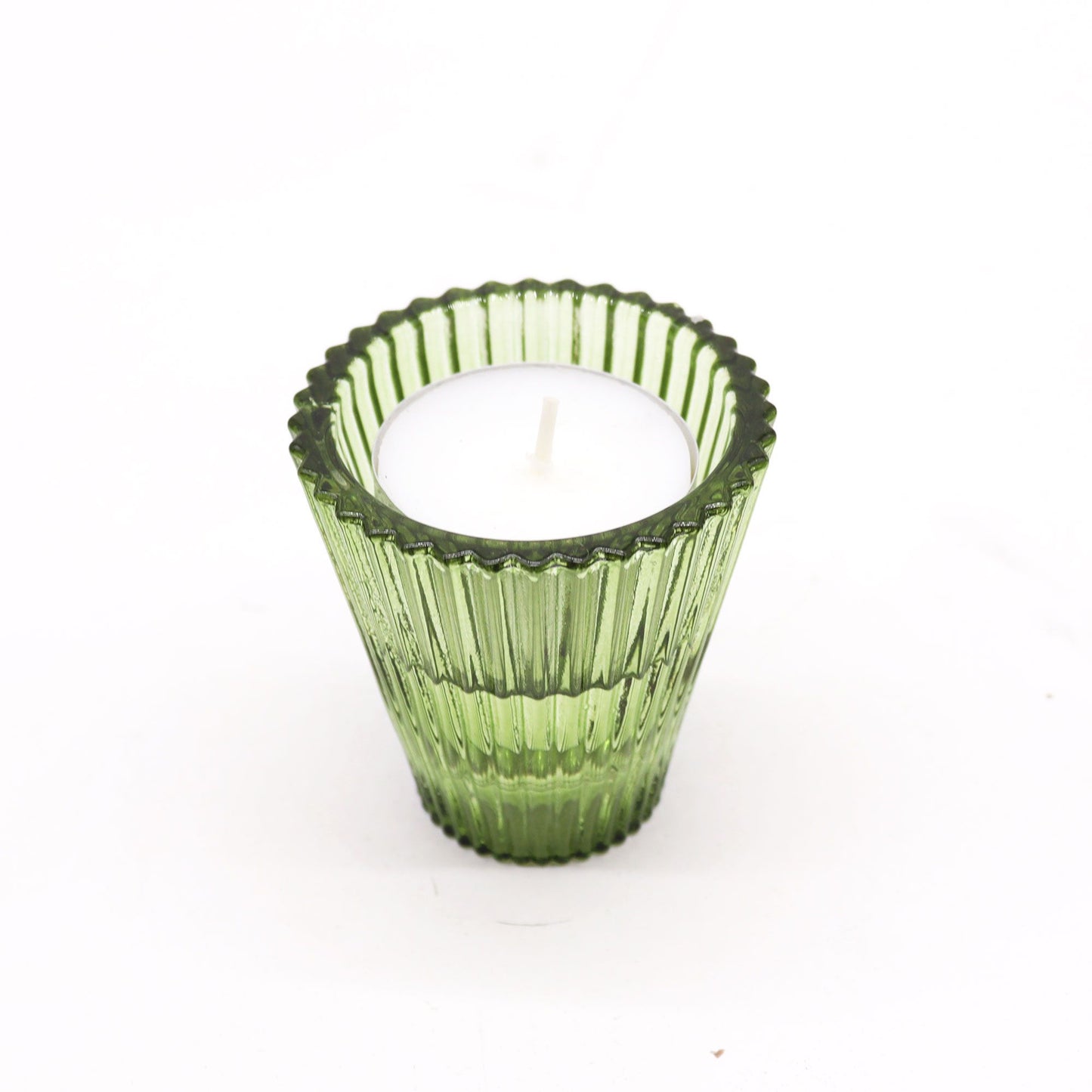 Portaespelmes reversible per a sopar / espelma de te - Jardí de Jade