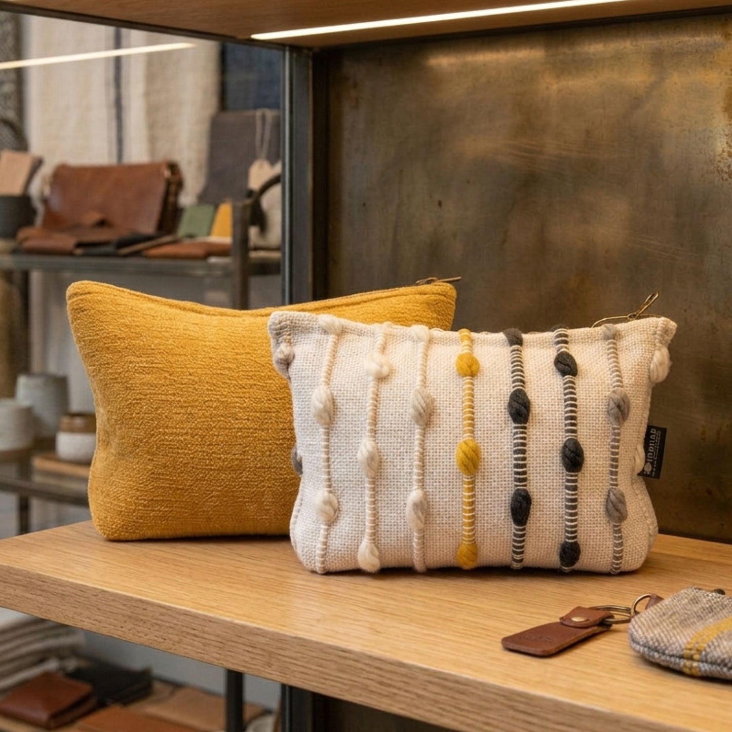Nòmada Sari Indi Jacquard Neceser - Telar Calèndula