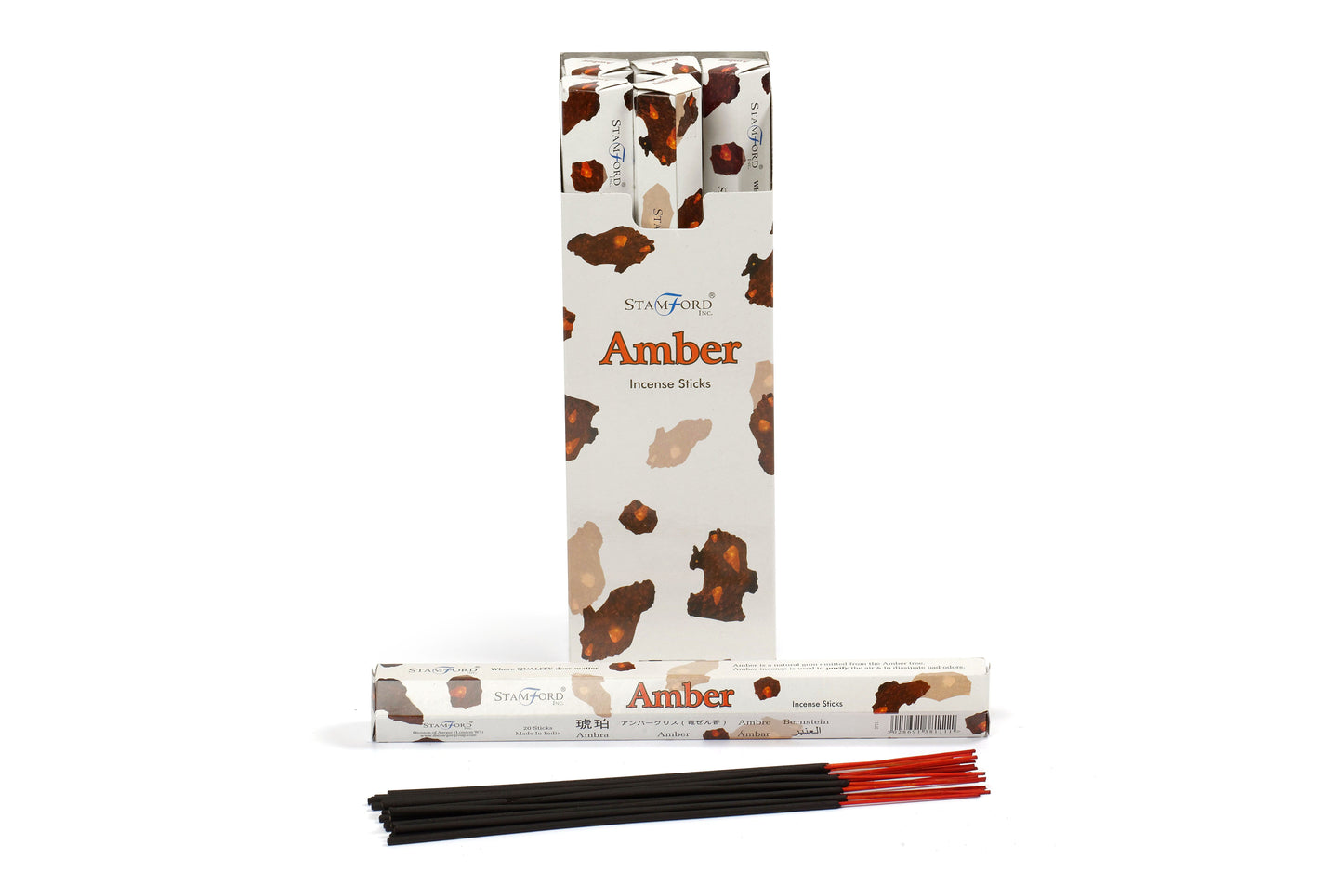 Amber Premium Stamford Incense Sticks