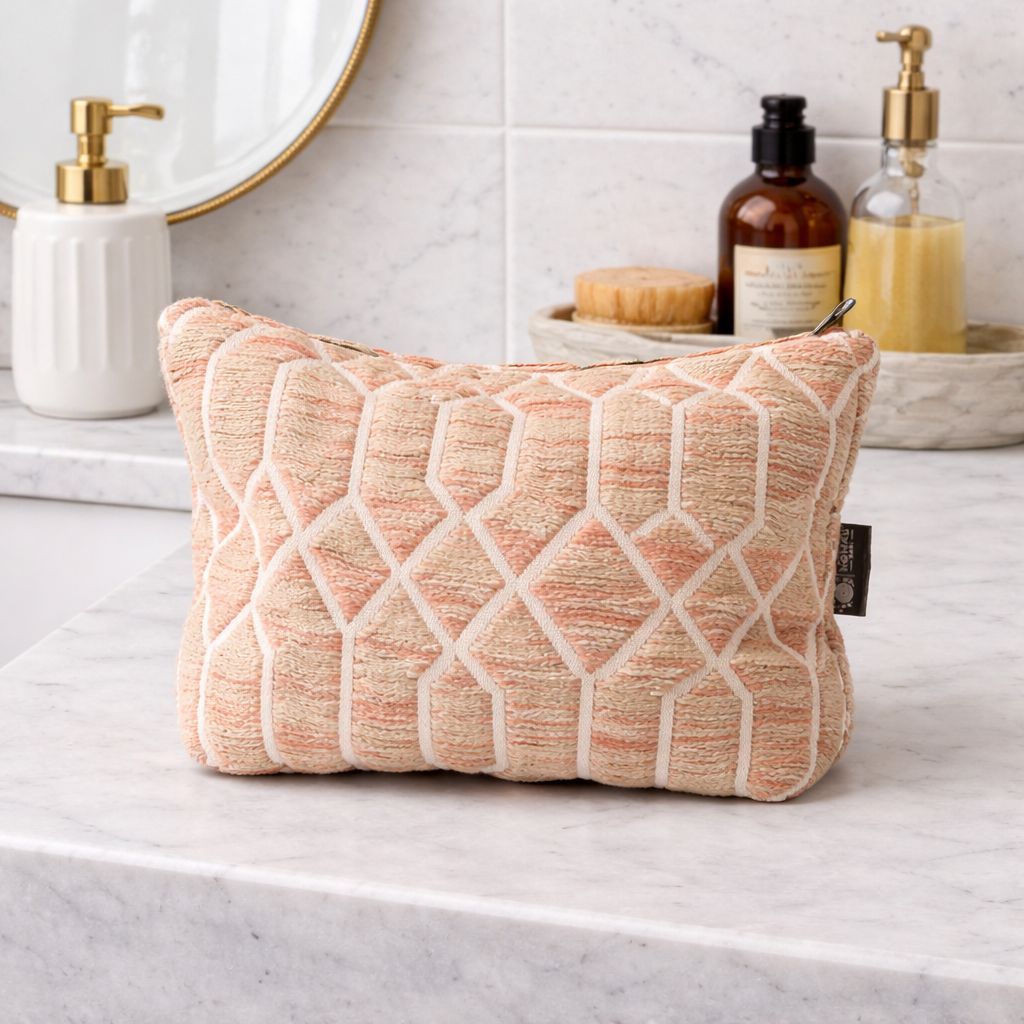 Necessari Nòmada Sari Indi Jacquard - Rose Lattice