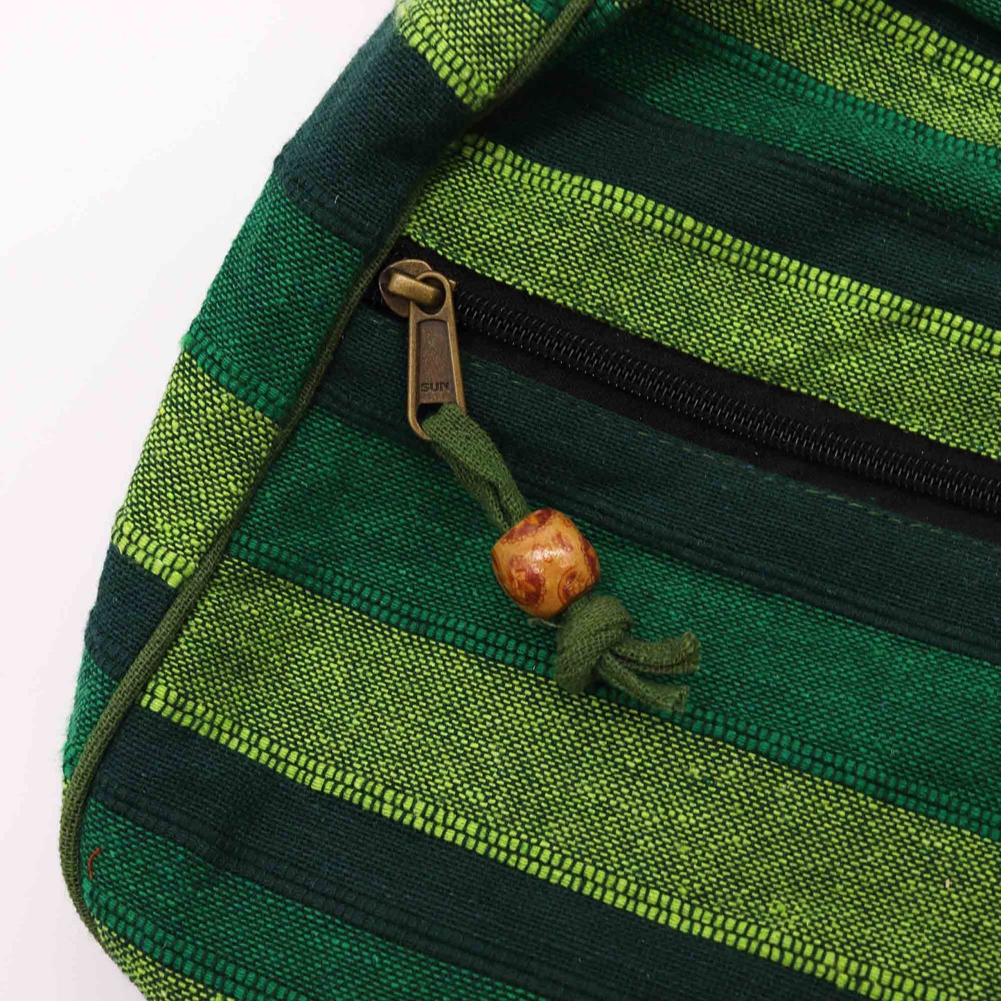 Bossa Bandolera Nepal (Corretja Ajustable) - Verd Bosc
