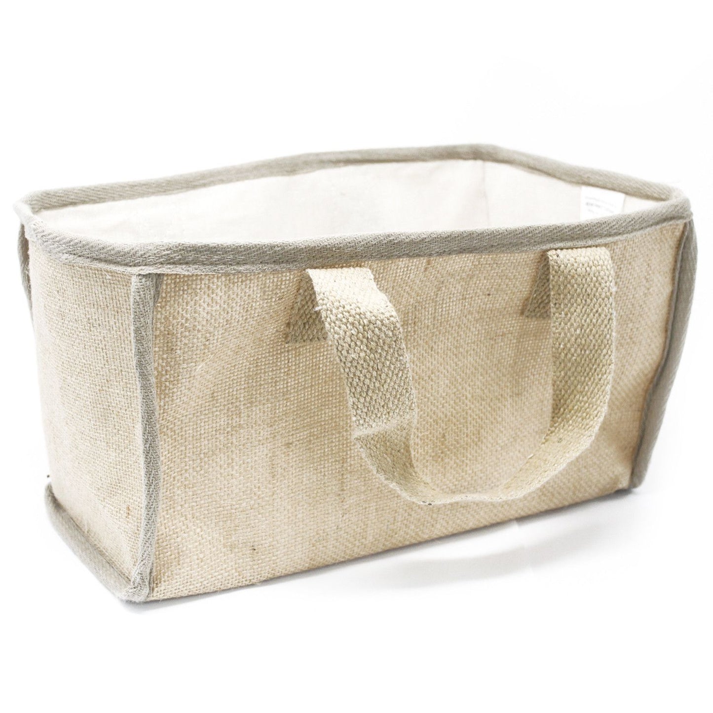 Cistella gran de jute - 33x18x20cm - Natural