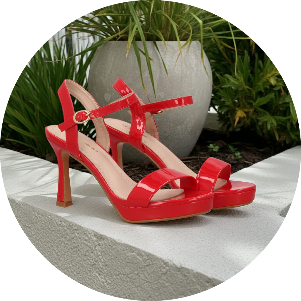 Sandalias tacón mujer