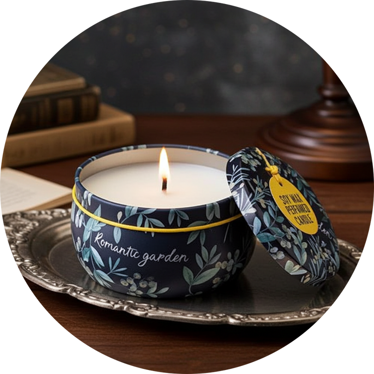 Velas artísticas de Hojalata