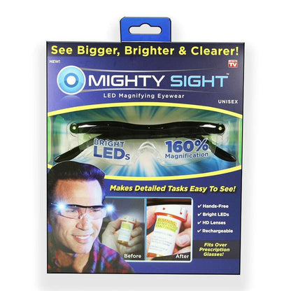 Ulleres amb Augment LED Mighty Sight - Augment del 160% per a una Visió Clara i Il·luminada