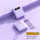 Power Bank 10000 mAh amb Cables Integrats
