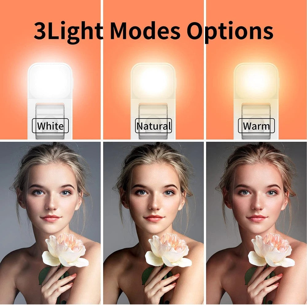 Pal de selfi sense fil amb trípode, llum LED i comandament Bluetooth – Professional, compacte i plegable