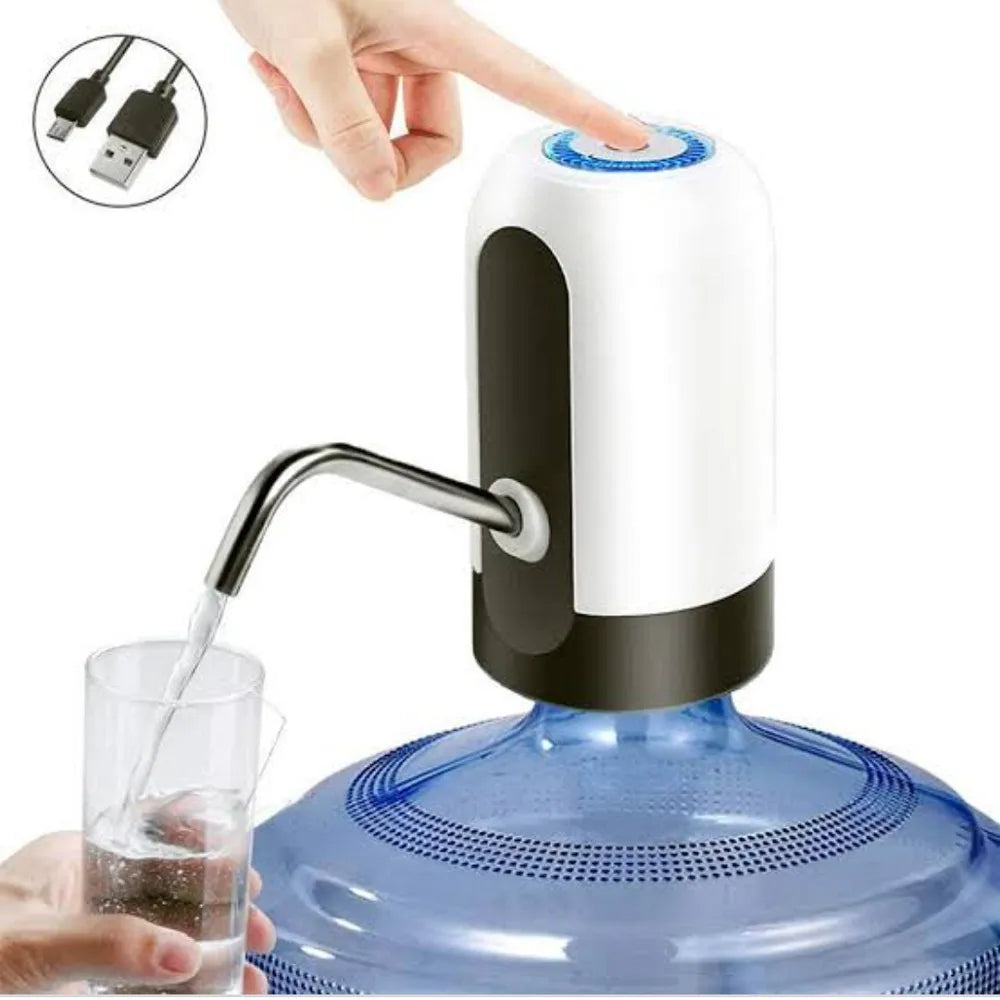 Dispensador d'Aigua Automàtic Recarregable - Bomba Elèctrica per a Bidons de Fins a 20L