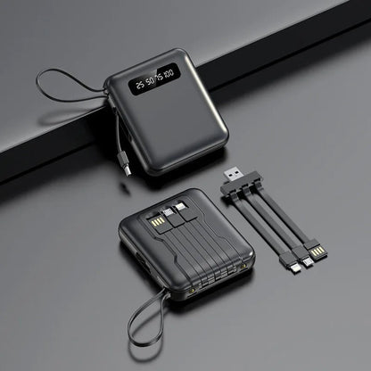 Power Bank 10000 mAh amb Cables Integrats