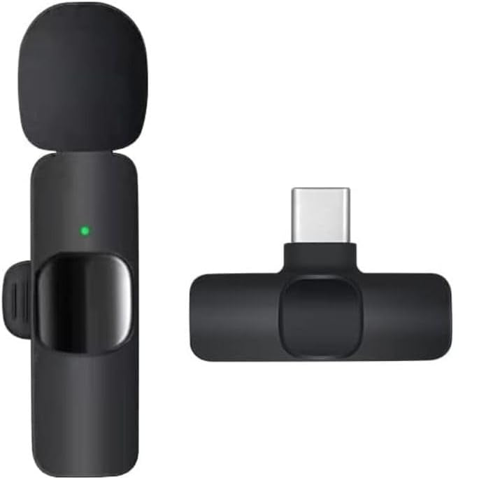 Micròfon Inalàmbric K9 per a Mòbils - Compatible amb iPhone i Android - Qualitat Professional per a Vídeos, Pòdcasts i Més