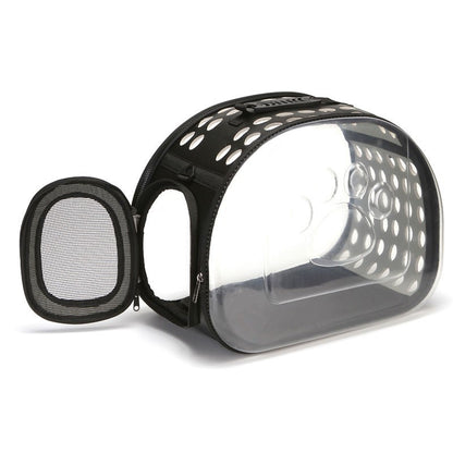 Bolso transparente plegable para mascotas