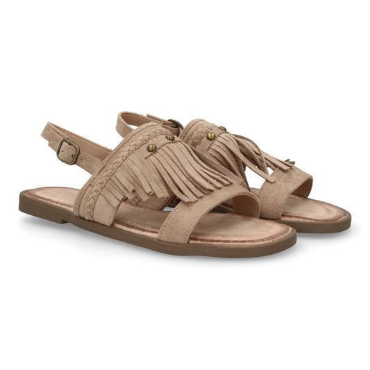 Sandalias planas de mujer TF1108-Kaki