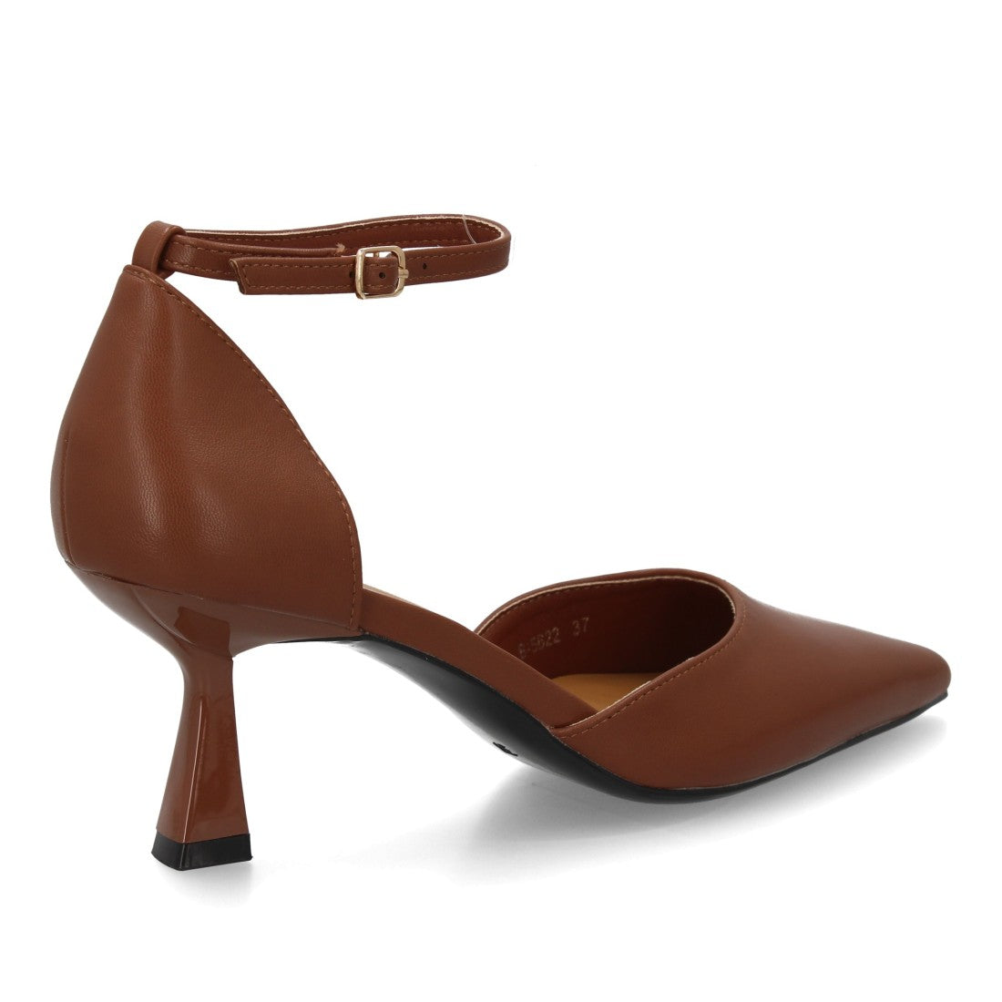 Stiletto para mujer con tacón fino B-3369-Camel