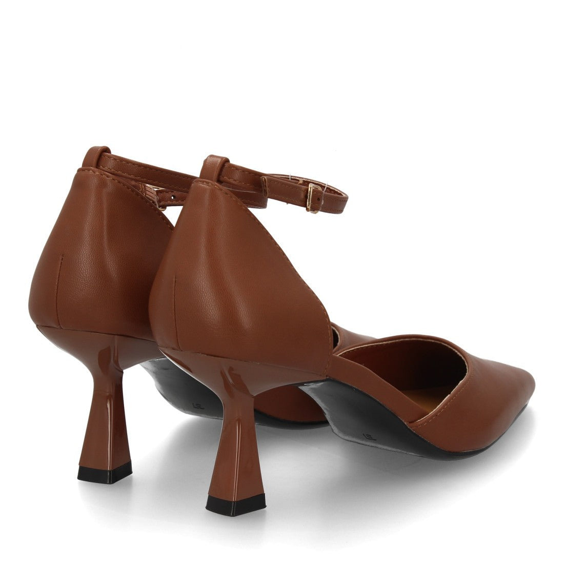 Stiletto para mujer con tacón fino B-3369-Camel