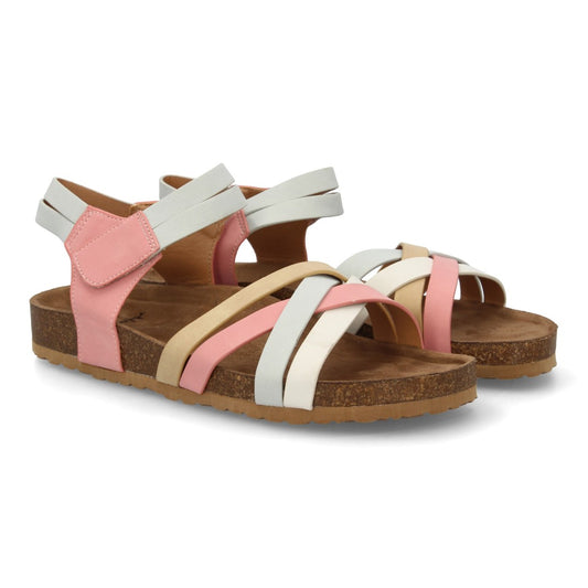 Sandalia bio para mujer CK-43-Rosa