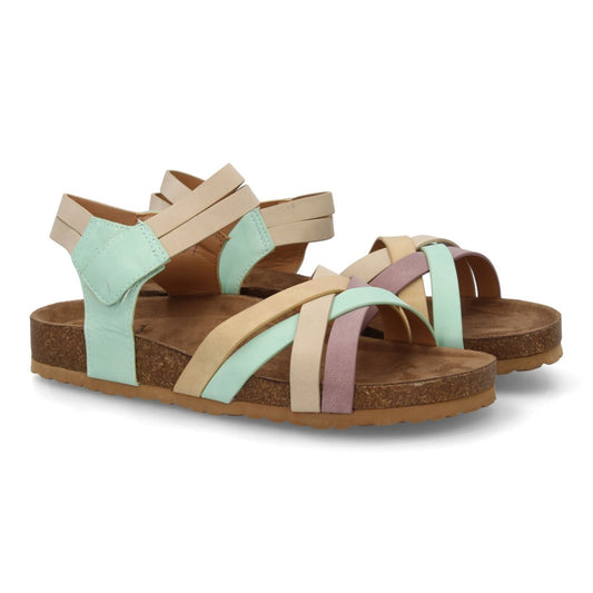 Sandalia bio para mujer CK-43-Azul
