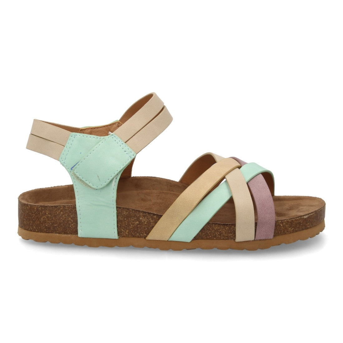 Sandalias bio para mujer CK-43-Azul