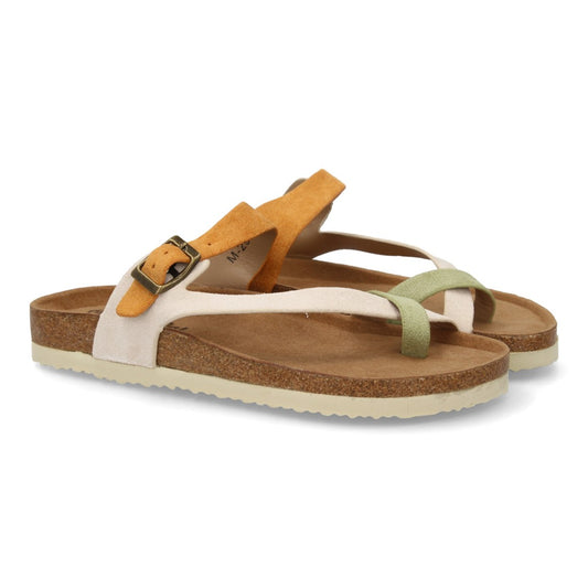 Sandalias bio para mujer M299-Camel