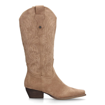 Botas cowboy para mujer A-2442-Camel