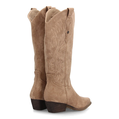 Botas cowboy para mujer A-2442-Camel