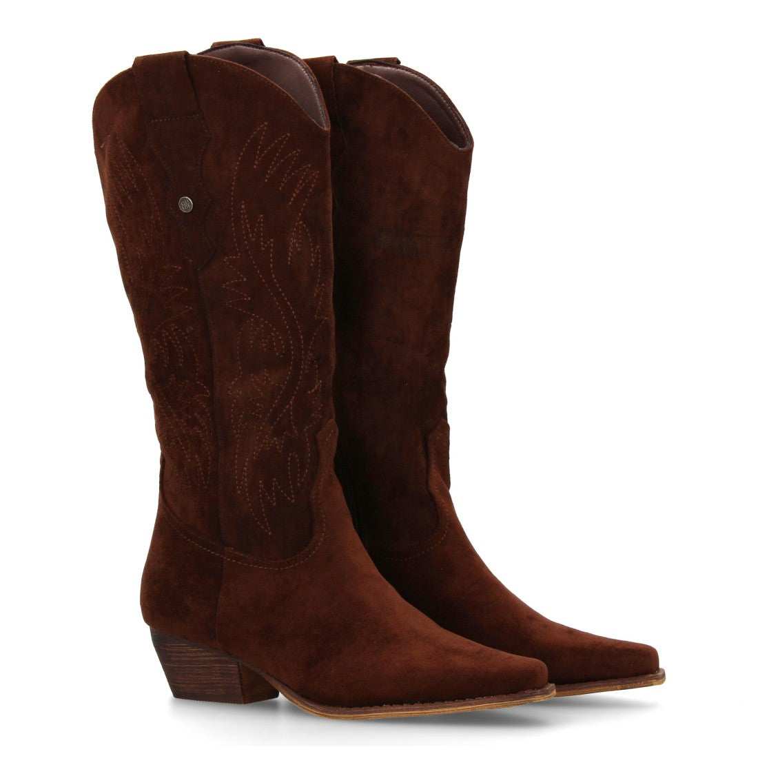 Botas cowboy para mujer A-2442-Cafe