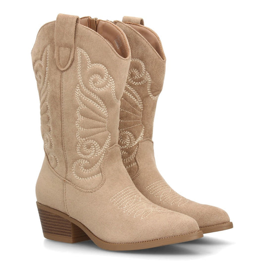 Botas cowboy para mujer YY-112-Kaki