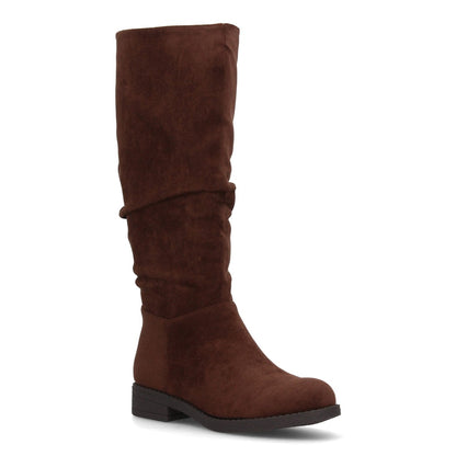 Botas planas para mujer YY-52-Cafe