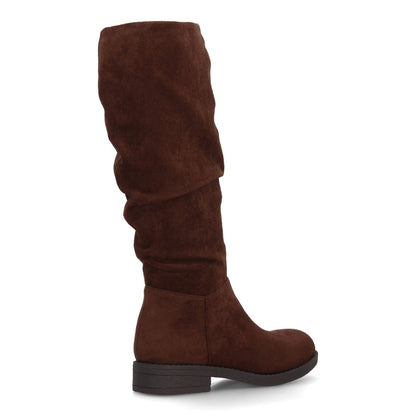 Botas planas para mujer YY-52-Cafe