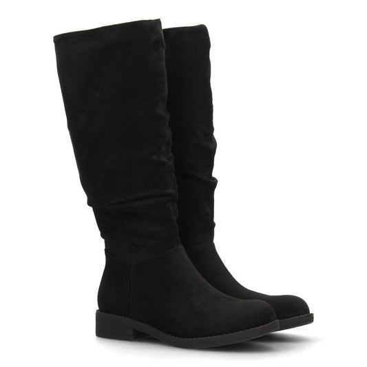 Botas planas para mujer YY-52-Negro