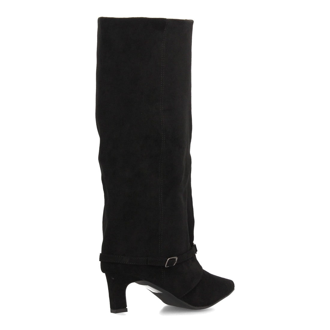 Bota con tacón de mujer AW-6157-Negro
