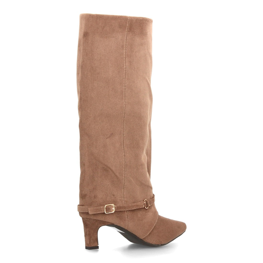 Bota con tacón de mujer AW-6157-Kaki