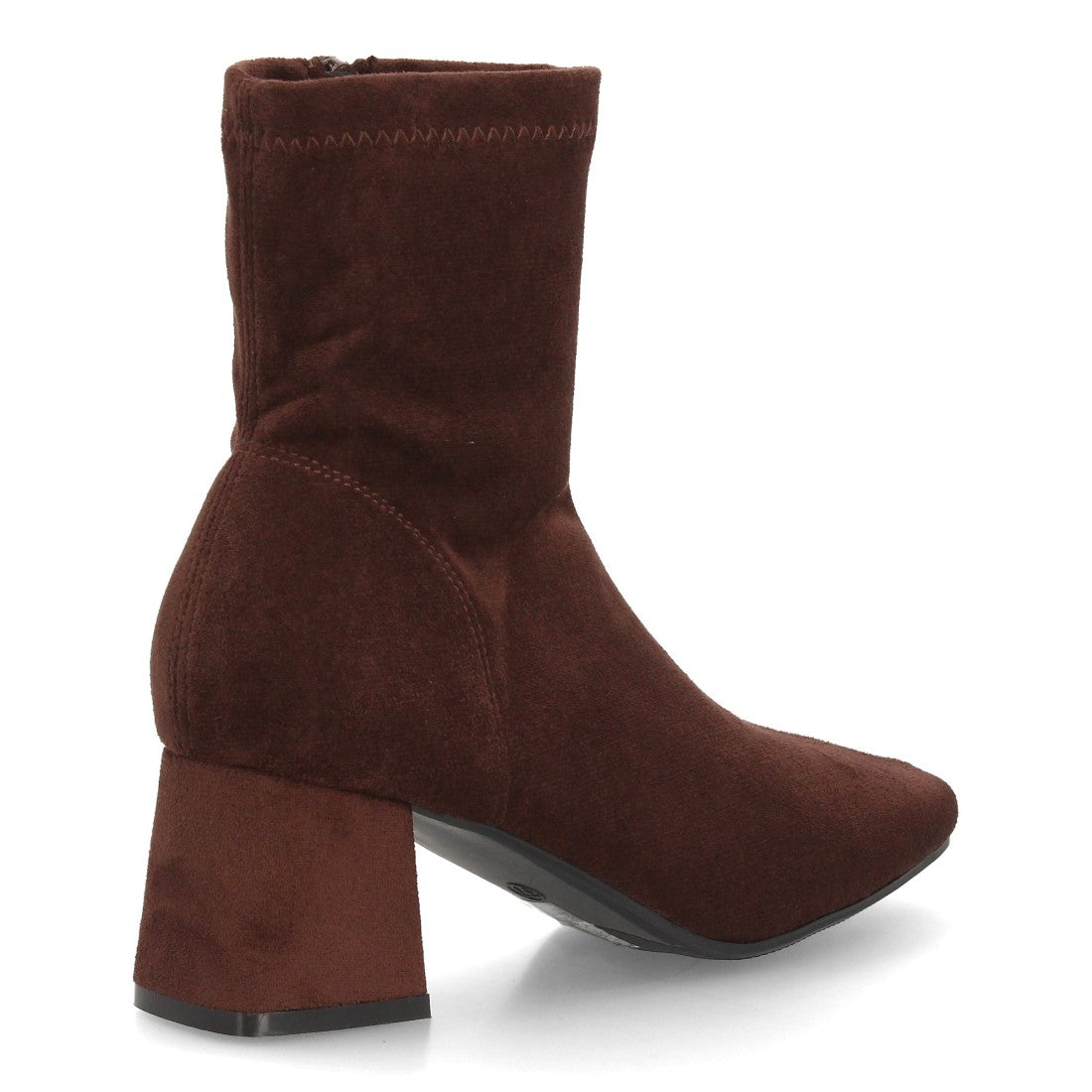 Botines con tacón para mujer YG966-Marron
