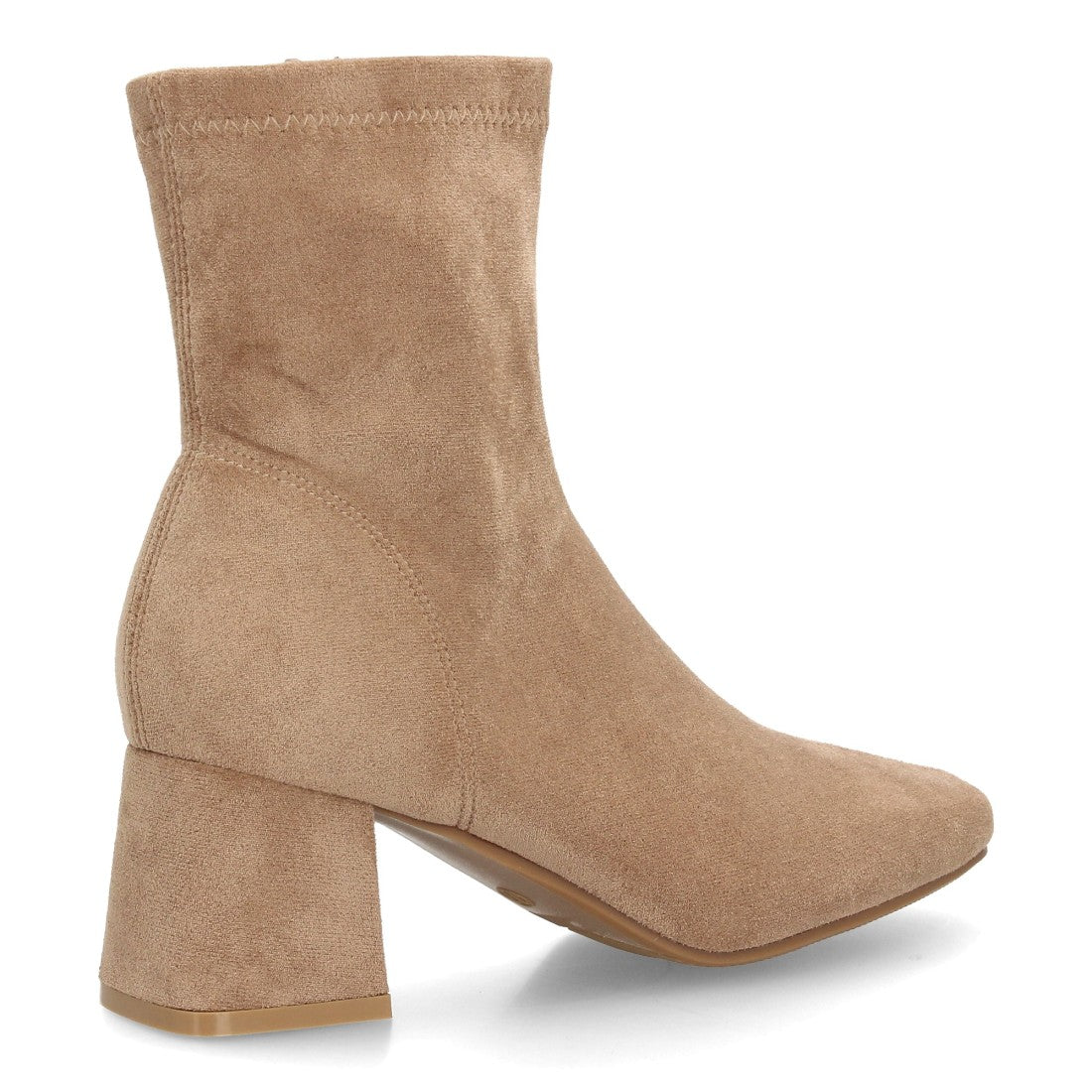 Botines con tacón para mujer YG966-Kaki