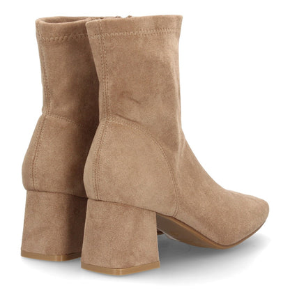 Botines con tacón para mujer YG966-Kaki