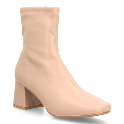 Botines con tacón para mujer YG965-Kaki