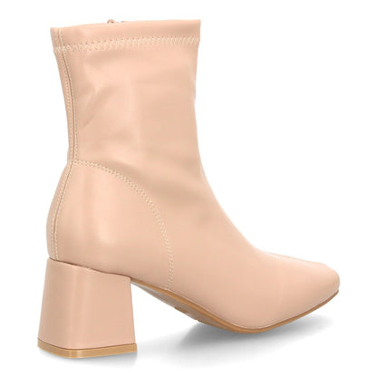 Botines con tacón para mujer YG965-Kaki