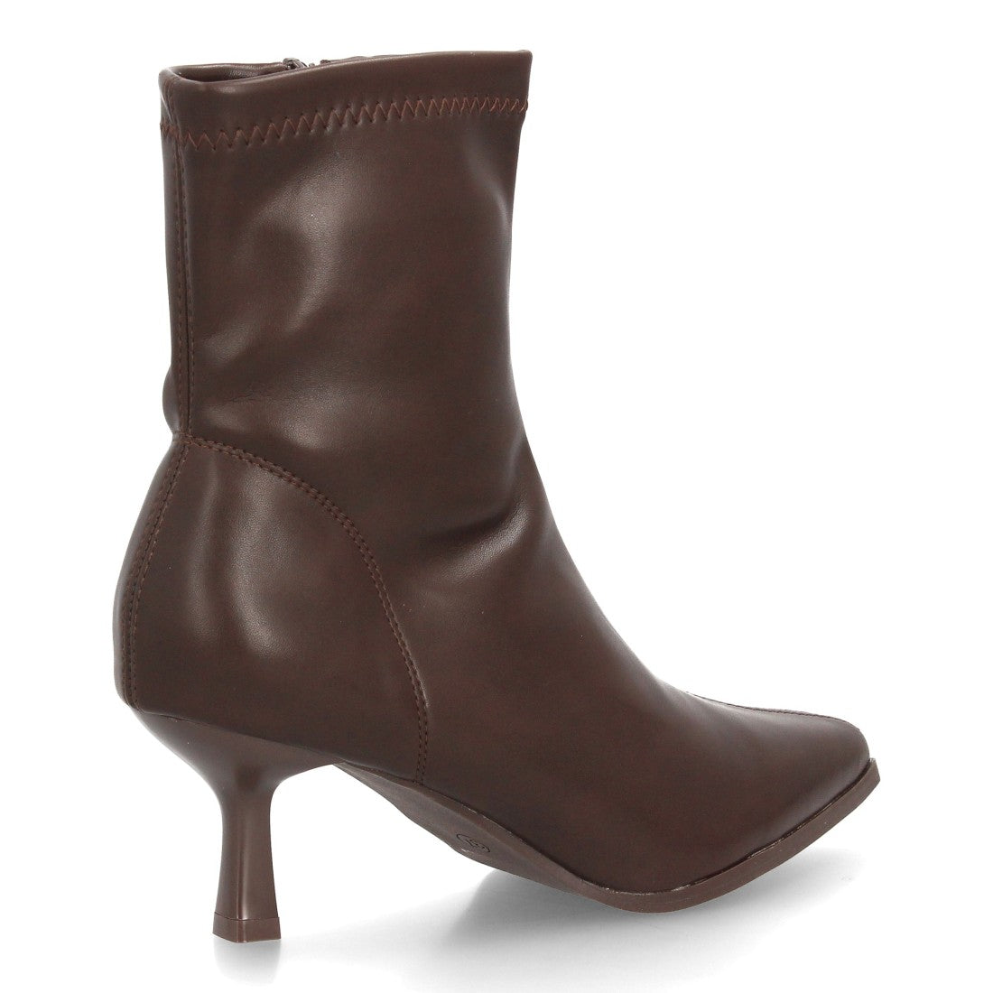 Botines con tacón para mujer YG967-Marron