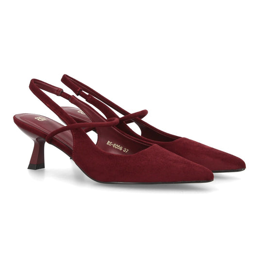 Zapato para mujer de salón BS-5489-Burdeos