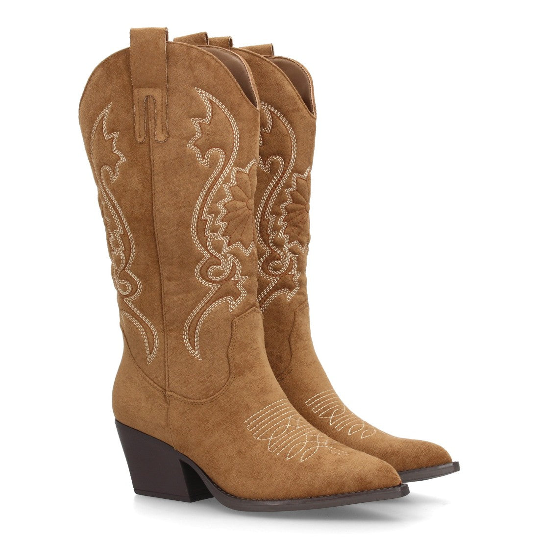 Botas cowboy para mujer YY-33-Marron