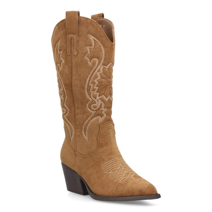 Botas cowboy para mujer YY-33-Marron