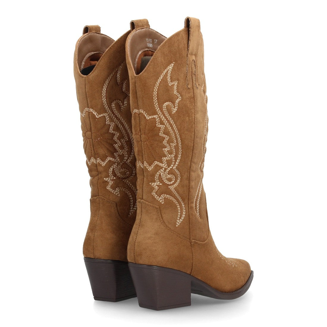 Botas cowboy para mujer YY-33-Marron