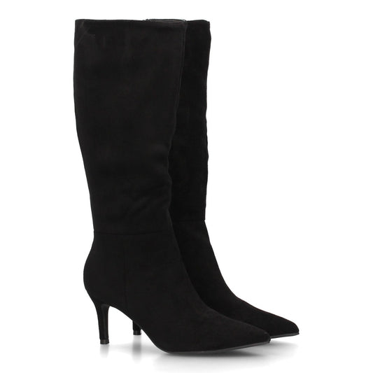 Botas tacón fino para mujer YY-131-Negro