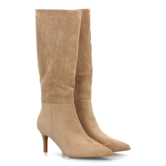 Botas tacón fino para mujer YY-131-Kaki