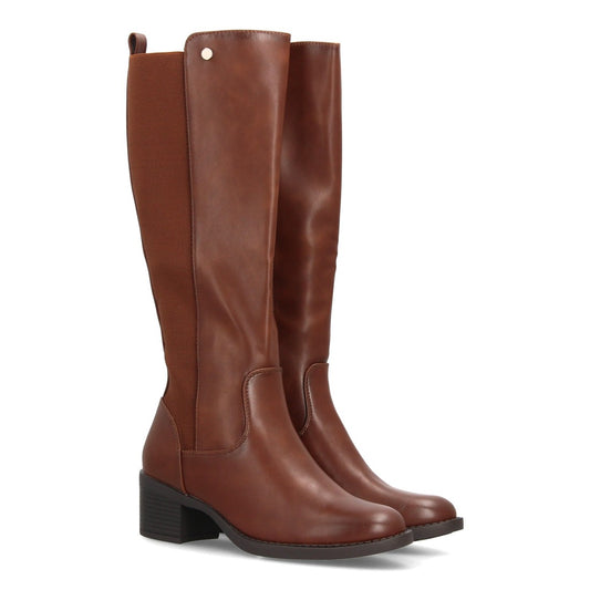 Botas con tacón para mujer SS-2606-Camel