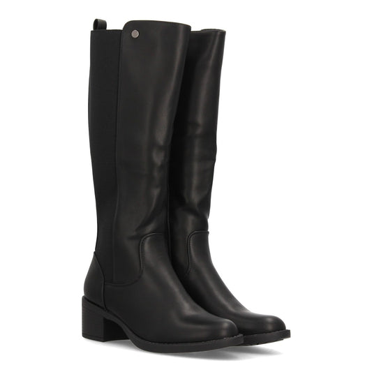 Botas con tacón para mujer SS-2606-Negro